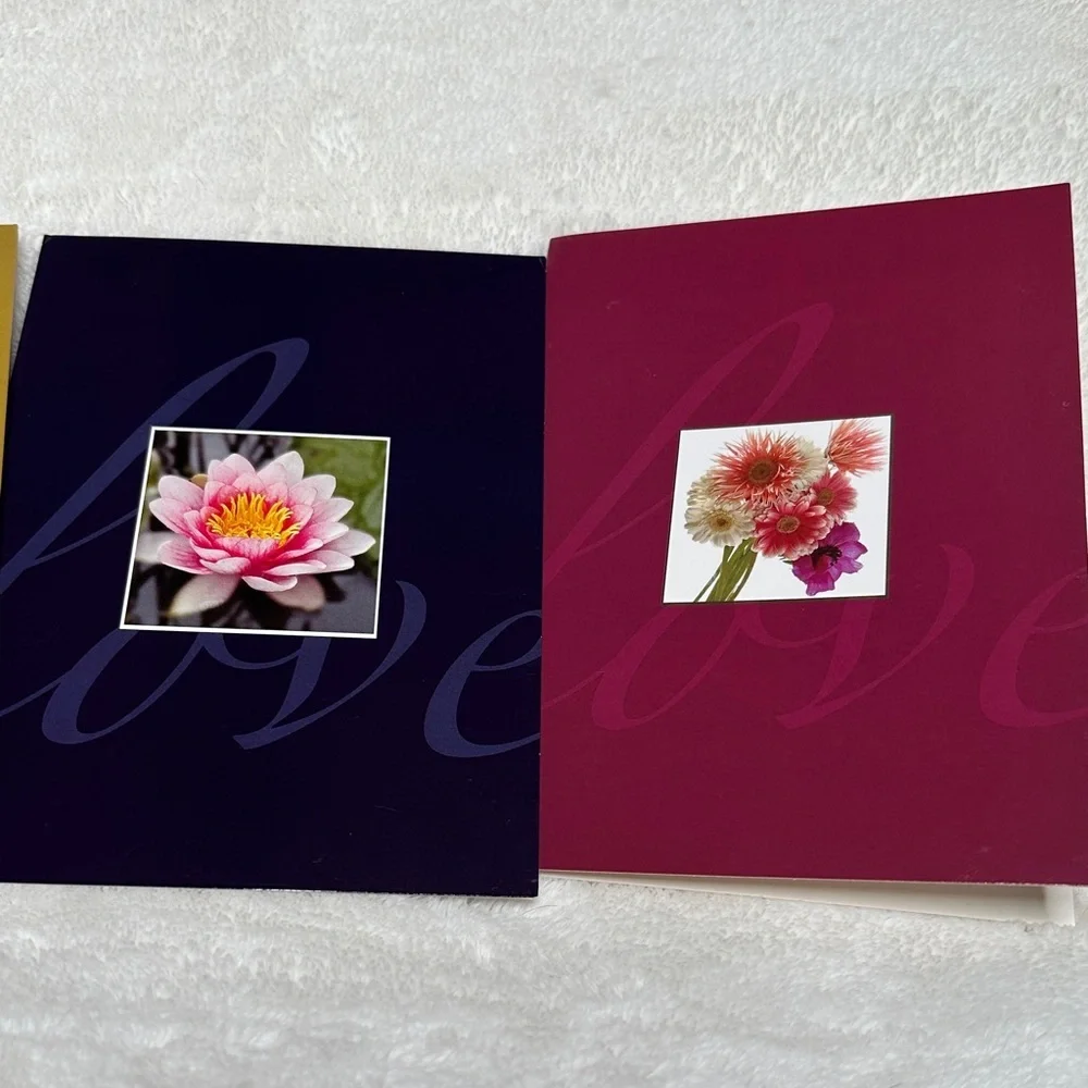 Lawson Falle Scripture Inspirational Cards Envelope Couples Floral Set Of 4 NWOT
